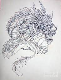 Pin By Gordon Dean Ii On Other Artists Work That I Like A Lot Dragon Tattoo Flash Dragon Tattoo Flash Art