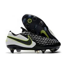Nike Tiempo Legend 8 Elite Sg Pro K Leather Black White Volt