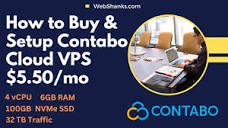 How to Setup Contabo Cloud VPS Step by Step - YouTube