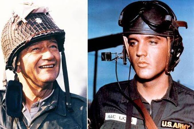 Elvis Presley's incredible kindness to John Wayne on first meeting as King was in awe of star - The Mirror US