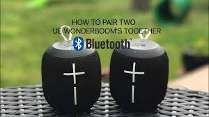 That's the whole setup process. How To Pair Link Connect Two Ue Wonderboom S Together Bluetooth Connection Daddy Videos Youtube