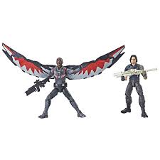 Loin des batailles pour lesquelles il a été créé et auxquelles il a participé, steven rogers doit se faire à la vie dans un monde qu'il ne connaît pas. Marvel Legends Series Duo De 15 Cm Avec Le Soldat De L Hiver Et Marvel S Falcon Notre Exclusivite Toys R Us Canada