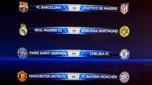 Uefa Champions League 2013 14 Fixtures Of Quarter Final Matches Footballwood Champions League Uefa Champions League League