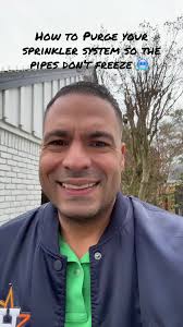 This is how to close the valve to your sprinkler system and purge the line  so your pipes won’t bust in freezing temperatures! #texas #texasfreeze  #pipes #plumbing #realtortiktok