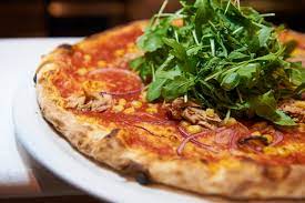 Our Delicious Tonno Pizza With Tomato Tuna Redonions Sweetcorn Rocket Broadwaymarket Italianrestaurant Hackney Italian Restaurant Foodie Delicious