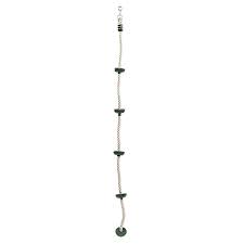Swing Slide Climb 2100mm Climbing Rope With Plastic Footholds Swing And Slide Climbing Rope Rope