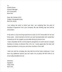 Maybe you would like to learn more about one of these? Free 5 Sample Resignation Letters 2 Week Notice Templates In Pdf Ms Word