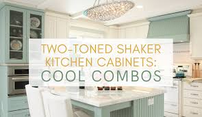 If you're wishing to remodel your kitchen with the kitchen cabinets that are painted afterward it is going to be a great notion. Two Toned Shaker Kitchen Cabinets To Mix And Match For Your Home Best Online Cabinets