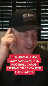 Troy Aikman Autographed Cards vs. Candy Corn: A Halloween Story