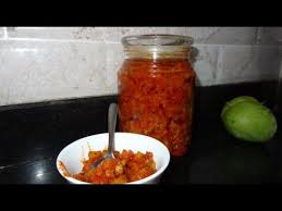 Kerala Style Manga Achar Mango Pickle Pickles Food Mango