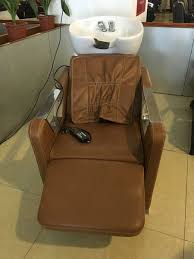 Electric Massage Hair Washing Salon Basin Chair Shampoo Bowl Backwash Units With Basin In China Beauty Spa Equipm Shampoo Bowls Washing Hair Hair Washing Chair