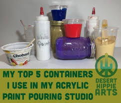 Plastics don't need sealing after drying since they'll be permanent after drying. My 5 Favorite Acrylic Paint Pouring Paint Mixing Storage Containers I Use