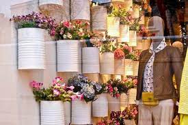 Spring Garden Spring Window Display Spring Window Flower Shop Display