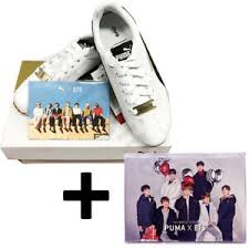 Details About Bts Official Goods Puma X Bts Turin Shoes Photo Card Free Photobook 22page