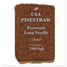 Long Leaf Pine Needles Up To 3200 Sq Ft Coverage Lowes Com Straw Mulch Pine Straw Landscaping Mulch
