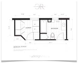 These layouts are perfect for quick stops to the bathroom. E Design Bathroom Before After Plan Carol Reed Interior Design