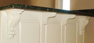 Attach at the ends of the countertop. Corbels And Brackets For Kitchen Counters Inviting Home