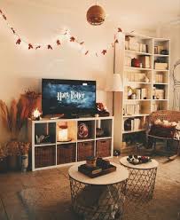 If you do not want your tv unit to stand out as a sore thumb then adding curio display on the side can be a great way to make it look beautiful. Tv Stand Ideas Small Living Room Decor Cube Storage Decor Bedroom Decor