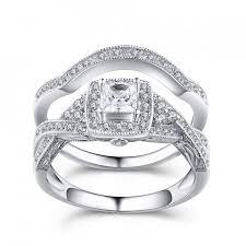 Eliminate Your Fears And Doubts About Cheap Sterling Silver Wedding Sets Band Etsy Beautiful