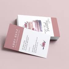 Feminine Business Card Design Business Card Design Bakery Business Cards Beautiful Business Card