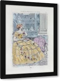 Henri Boutet 14x18 Black Modern Framed ...