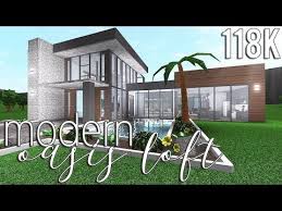 Roblox Bloxburg Modern Oasis Loft 118k Youtube How to build a modern house in bloxburg. roblox bloxburg modern oasis loft