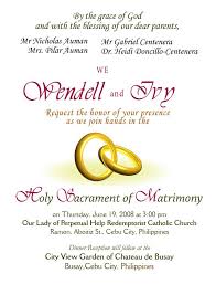 Download the.doc or pdf file and customise it. Invitation Card Designs Wendell Ivy Wedding