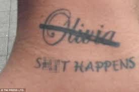 Name tattooing is a great way of honoring and showing respect to those close to you as an individual or those dearly loved. Ex Lovers Reveal Inventive Ways They Covered Up Tattoos Daily Mail Online