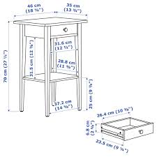 These are the ingredients you need to create the perfect design and ikea bedrooms know exactly what to offer you. Hemnes Nightstand Black Brown 18 1 8x13 3 4 Best Seller Ikea