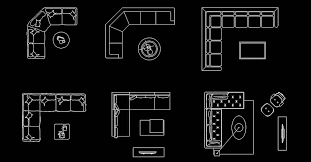 Free cad+bim blocks, models, symbols and details. L Shape Sofa Cad Block Download Cadblocksdwg Com