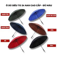 Ô dù che mưa Wameli 24 nan chắc chắn che mưa che nắng chống tia UV và chống thấm nước hiệu quả | Shopee Việt Nam