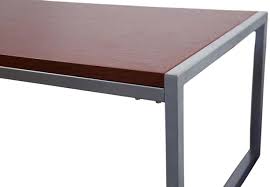 Itaar lift top coffee table. Mahmayi Melamine Cof 120 Apple Cherry Coffee Table Sleek Stylish Modern Melamine On Mdf Coffee Table With Stylish Steel Square Metal Legs Buy Best Price In Uae Dubai Abu Dhabi Sharjah