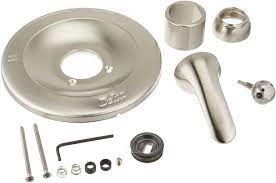 I called delta, and they told me to order a new cartridge. Delta Faucet Shower Handle Renovation Repair Trim Kit For Delta 600 Series Tub And Shower Trim Kits Stainless Rp54870ss Shower Installation Kits Amazon Com