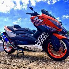 Tmax Nation On Instagram Tmax 500 Unic Color Combination Special Rims Paint Modified Exhaust Follow Us For More Tmax Pics