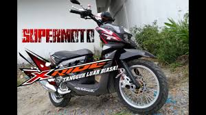 Motor x ride modif touring by tj modif. Modifikasi X Ride 125 2018 Supermoto Masih Kinyis Youtube