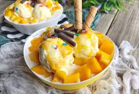 Masukkan ke dalam periuk untuk mencegah dan. Wow Sedapnya Mango Bingsu Ni Buat Sendiri Lagi Puas Hati Anak Makan Berebut Pa Ma
