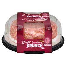 Friendlys Ice Cream Strawberry Krunch Cake 40 Oz Walmart Com Ice Cream Cake Strawberry Krunch Cake Friendly S Ice Cream