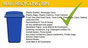 Your blue lid bin is for loose paper and cardboard items, including: What Goes In My Bin Mc Grath Waste