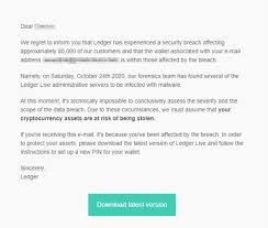 I have mentioned the ledger nano s a. Ein Fortlaufender Phishing Versuch Gegen Benutzer Von Bitcoin Ledger Wallets 0x Blockchain Nachrichten