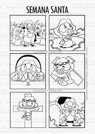 Dibujos Semana Santa Para Colorear