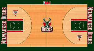 The black color code for the milwaukee bucks logo is pantone: Bucks Show Off Angular New Court Design Sports Illustrated