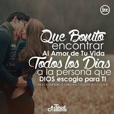 Genesis 2 18 Y Dijo Jehova Dios No Es Bueno Que El Hombre Este Solo Le Hare Ayuda Idonea Para El Mateo 19 6 Asi Que No So Love Phrases Love Words Cool Words