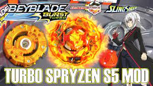 Арены и кейсы beyblade burst. Hasbro Spryzen S5 Prototype Mod With Borrowed Qr Code Youtube