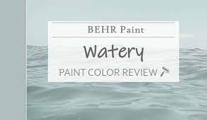 Behr Watery Hdc Ct 26 An Aquatic