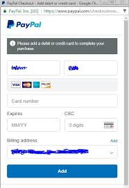 Unlike paypal's credit cards, paypal credit doesn't offer rewards. Paypal Keeps Asking For Debit Credit Card Wile Doi Paypal Community