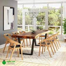 Jual Canka Set Meja Makan 8 Kursi Habra Kayu Trembesi Minimalis Murah Kab Jepara Canka Jaya Furniture Tokoped In 2021 Set Meja Makan Meja Makan Dekorasi Rumah