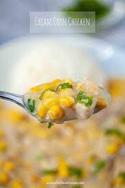 Aug 16, 2017 · a homemade cream of chicken soup is completely and utterly incomparable to the canned stuff. Cream Corn Chicken Rice ç²Ÿç±³é›žç²' Oh My Food Recipes