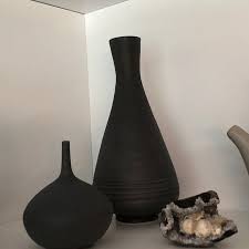 Made To Order Set Of 4 Medium Stoneware Bottles In Light Ice Etsy In 2020 Stoneware Vase Pottery Bottles Vase