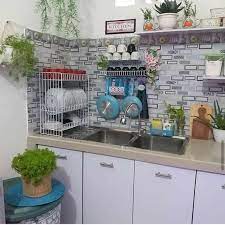 Sesiapa yang tak sempat nak cantikkan dapur ketika sambutan hari raya aidilfitri lepas. 15 Inspirasi Penempatan Tanaman Hias Di Dapur Agar Terlihat Lebih Cantik