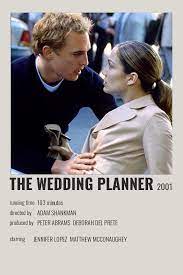 The Wedding Planner Polaroid Poster Iconic Movie Posters Film Posters Vintage Iconic Movies